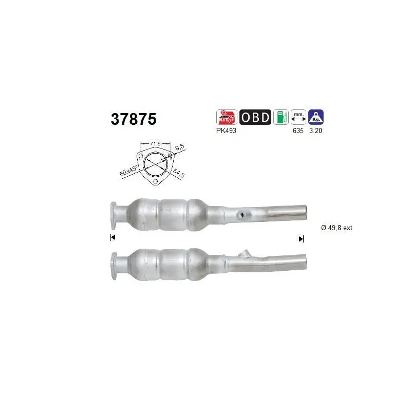 AS 37875 Catalizador
