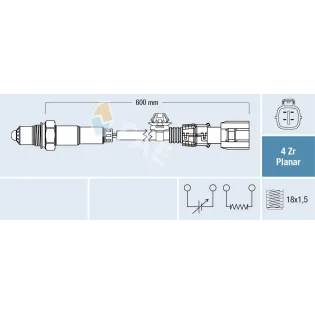 FAE 77694 Sonda Lambda
