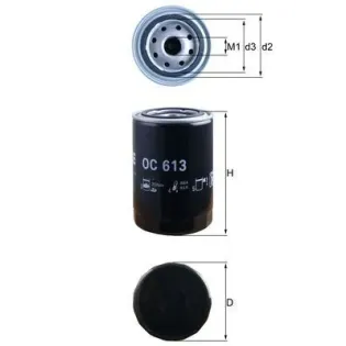 MAHLE OC613 Filtro de aceite