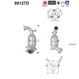 AS 95127D Catalizador