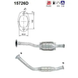 AS 15726D Catalizador