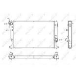 NRF 53767 Radiador, refrigeración del motor