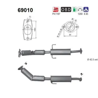 AS 69010 Catalizador