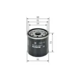 BOSCH F026407208 Filtro de aceite