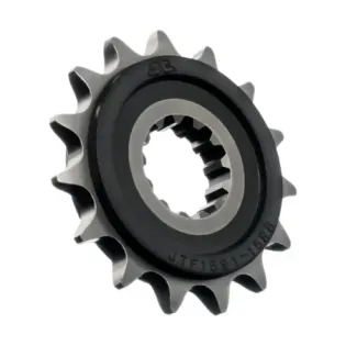 Piñón de moto JT Sprockets con goma 15 dientes P.525 JTF1591.15RB