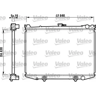 VALEO 731085 Radiador, refrigeración del motor