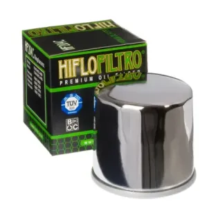 Filtro de aceite Hiflofiltro Cromado HF204C