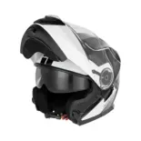 Casco Modular Acerbis Serel 22-06 negro y blanco 0025201.315