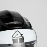 Casco Modular Acerbis Serel 22-06 negro y blanco 0025201.315