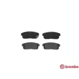 BREMBO P49035 Juego de pastillas de freno