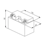 BOSCH 0986122606 Batería de arranque