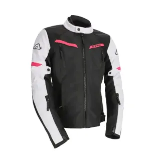 Chaqueta Acerbis CE X-Street Lady negra y rosa 0024503.723