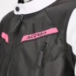 Chaqueta Acerbis CE X-Street Lady negra y rosa 0024503.723