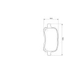 BOSCH 0986424692 Juego de pastillas de freno