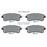 TEXTAR 2534001 Juego de pastillas de freno