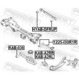 FEBEST HYAB-DFRUP Suspensión, Brazo oscilante