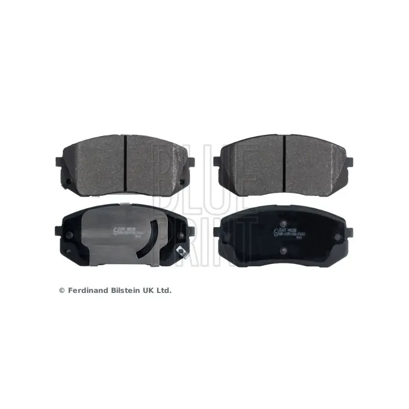 BLUE PRINT ADG042179 Juego de pastillas de freno