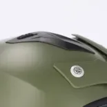 Casco Acerbis Jet Aria 22-06 verde militar mate 0025055.582