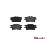 BREMBO P83070 Juego de pastillas de freno