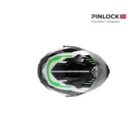 Casco integral Acerbis X-Way Homologación 22-06 negro y verde 0026016.325