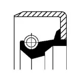 CORTECO 01002480B Retén para ejes, caja de cambios manual