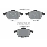 TEXTAR 2191102 Juego de pastillas de freno