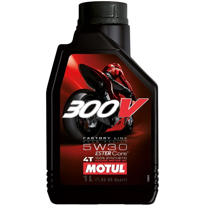 Aceite MOTUL 300V Fl Road Racing 5W30 1L   104108