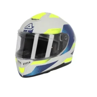 Casco integral Acerbis Krapon 22-06 azul y blanco Talla XS - 0024663.288