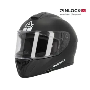 Casco Acerbis Krapon Homologación 22-06 color negro 0024663.091