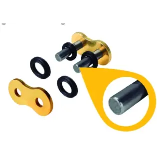 Enganche remachable a 4 caras para cadenas Regina 415GP4 Tipo 19