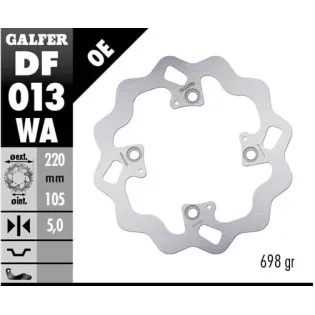 Disco freno moto Galfer Wave fijo 220x5mm DF013WA