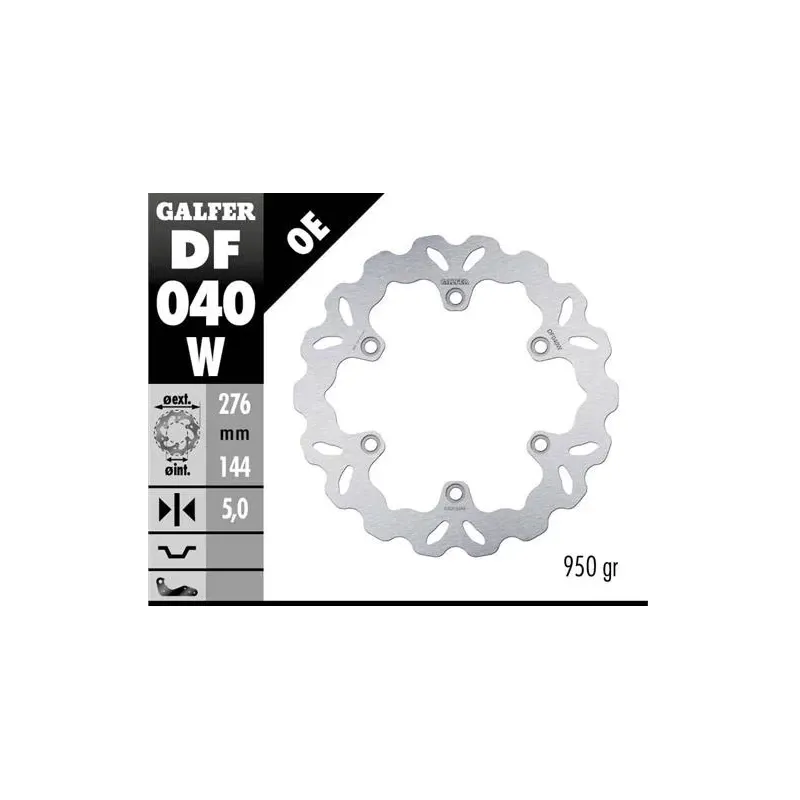 Disco freno moto Galfer Wave fijo 276x5mm DF040W