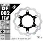 Disco freno moto Galfer Wave flotante 260x3mm DF08