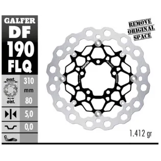 Disco freno moto flotante Galfer Qubic 310x5mm DF1