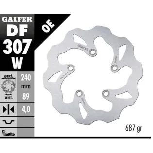 Disco freno moto Galfer Wave fijo 240x4mm DF307W