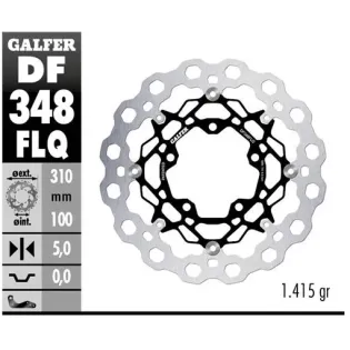 Disco freno moto flotante Galfer Qubic 310x5mm DF3