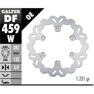 Disco freno moto Galfer Wave fijo 282x5mm DF459W