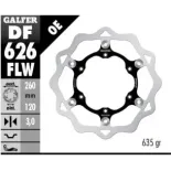 Disco freno moto Galfer Wave flotante 260x3mm DF62