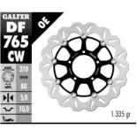 Disco freno moto Galfer Wave flotante completo DF7