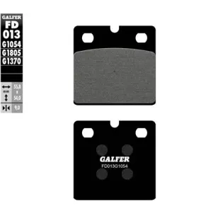 Pastillas de freno moto Galfer Sinter Street FD013