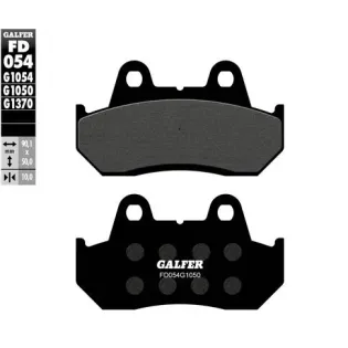 Pastillas de freno moto Galfer semi metal FD054G10