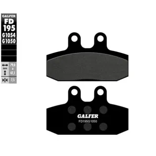 Pastillas de freno moto Galfer Scooter FD195G1050