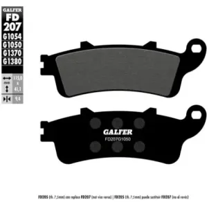 Pastillas de freno moto Galfer semi metal FD207G10