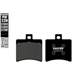 Pastillas de freno moto Galfer Scooter FD228G1050