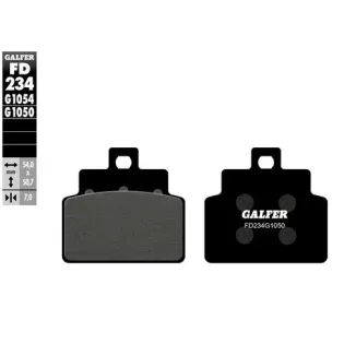 Pastillas de freno moto Galfer semi metal FD234G10