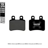 Pastillas de freno moto Galfer Scooter FD270G1050