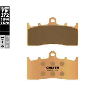 Pastillas de freno moto Galfer Sinter Street FD272