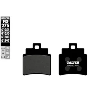 Pastillas de freno moto Galfer semi metal FD275G10