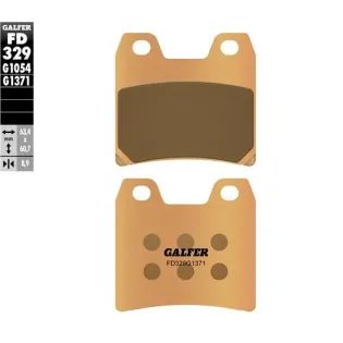 Pastillas de freno moto Galfer Sinter Street FD329