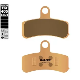 Pastillas de freno moto Galfer Sinter Street FD405